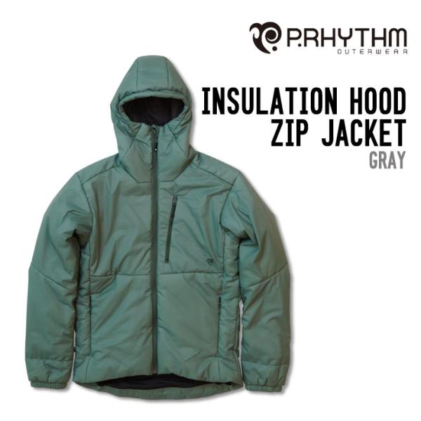 P.RHYTHM プリズム INSULATION HOOD ZIP JACKET インサレーション ...