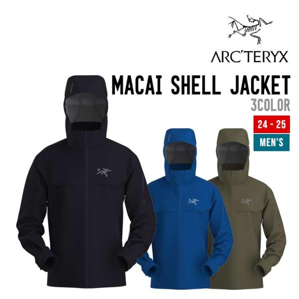 ARC'TERYX アークテリクス 24-25 MACAI SHELL JACKET MENS マカ...