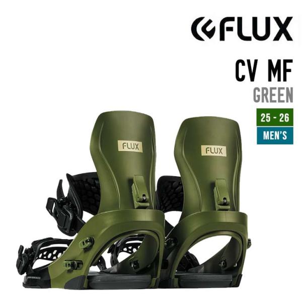FLUX フラックス 25-26 CV MF シーブイ　エムエフ スノーボード バインディング メン...