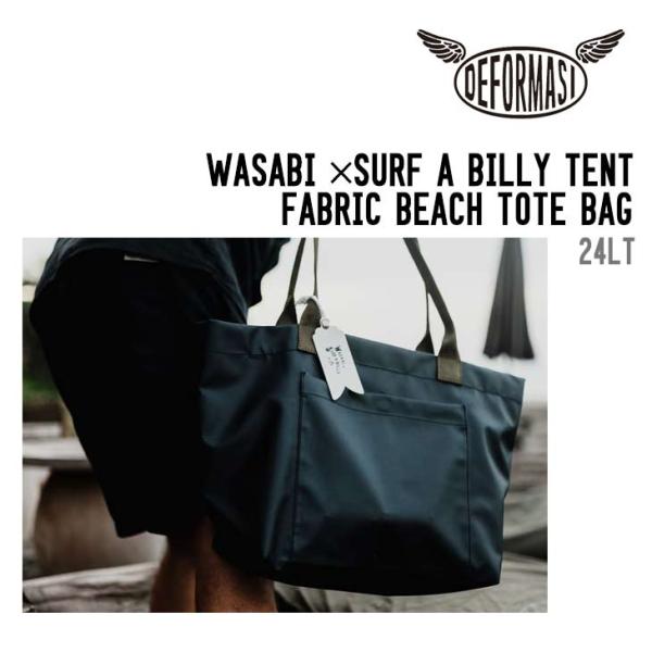 DEFORMASI デフォルマシ WASABI ×SURF A BILLY TENT FABRIC ...