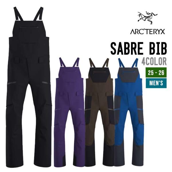 ARC'TERYX アークテリクス 25-26 SABRE BIB M セイバー ビブ スノーボード...