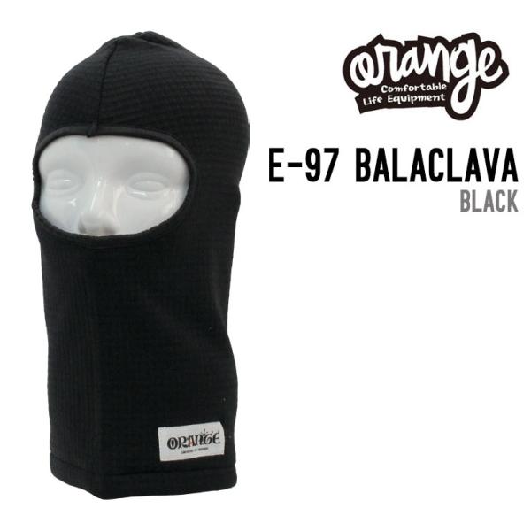 ORANGE オレンジ E-97 BALACLAVA E-97 バラクラバ 正規品 スノボ スノーボ...