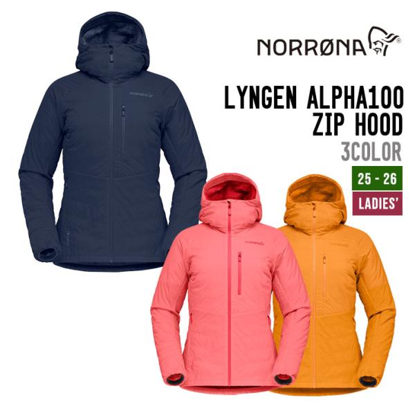 NORRONA ノローナ 25-26 LYNGEN ALPHA100 ZIP HOOD スノーボード...