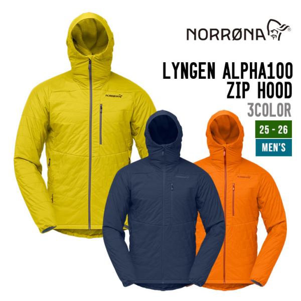 NORRONA ノローナ 25-26 LYNGEN ALPHA100 ZIP HOOD スノーボード...