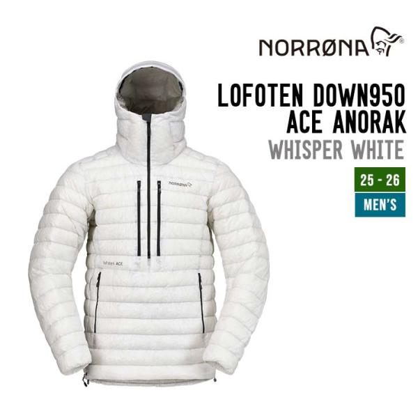 NORRONA ノローナ 25-26 LOFOTEN DOWN950 ACE ANORAK スノーボ...