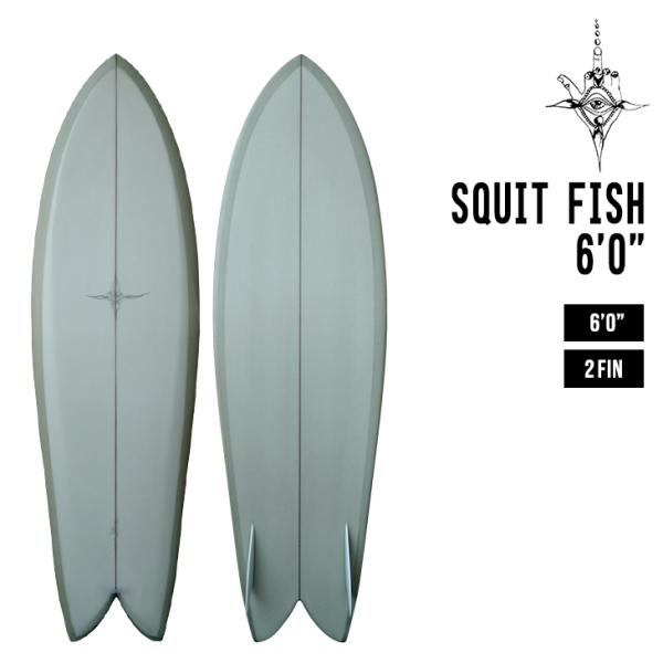 RYAN BURCH ライアンバーチ SQUIT FISH 6'0 スクイット フィッシュ サーフボ...