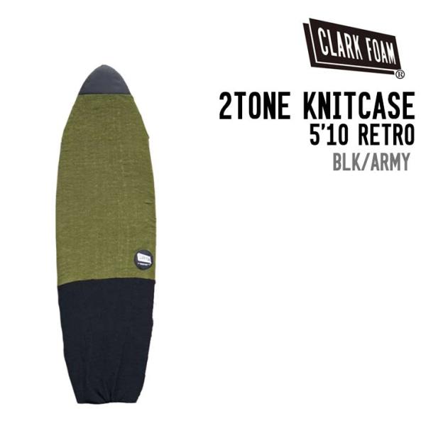 CLARK FOAM クラーク フォーム 2TONE KNITCASE 5'10 RETRO 2 ト...