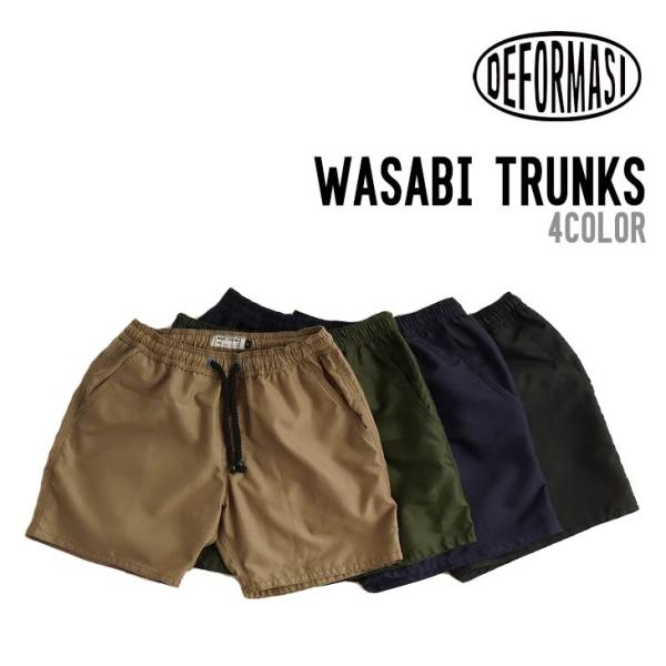 DEFORMASI デフォルマシ WASABI TRUNKS ワサビ トランクス 正規品 短パン サ...