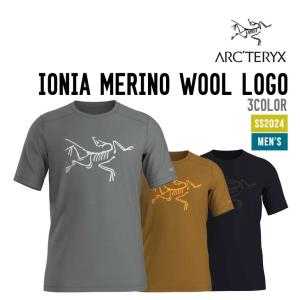 ARC'TERYX アークテリクス IONIA MERINO WOOL LOGO M イオニア メリノ ウール ロゴ メンズ SS2024 メンズ｜sidecar