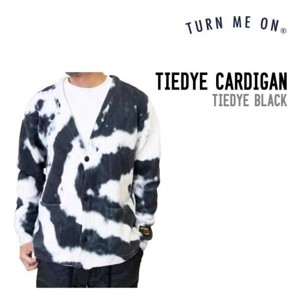 TURN ME ON ターンミーオン TIEDYE CARDIGAN タイダイ染 カーディガン 正規...