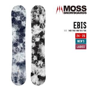 MOSS モス 24-25 EBIS エビス 早期予約 2024-2025 スノーボード フリースタイル ユニセックス｜sidecar