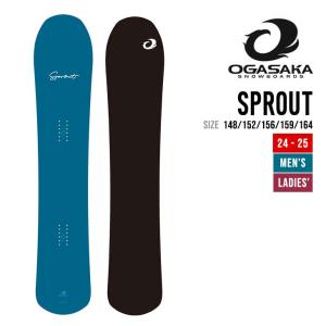 OGASAKA オガサカ 24-25 SPROUT スプラウト 早期予約 2024-2025 スノーボード 日本製 ユニセックス｜sidecar