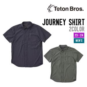 TETON BROS. ティートンブロス JOURNEY SHIRT ジャーニー シャツ 正規品 半袖 ショートスリーブ アウトドア メンズ
