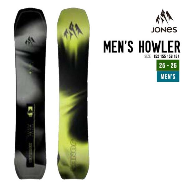 JONES SNOWBOARDS ジョーンズ スノーボード 25-26 MEN'S HOWLER ス...