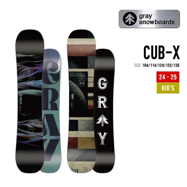 GRAY グレイ 24-25 CUB-X カブ エックス 2024-2025 スノーボード キャンバ...
