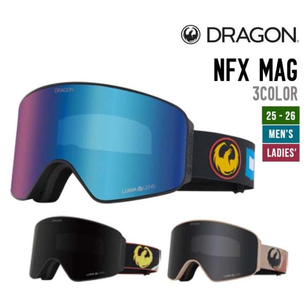 DRAGON ドラゴン 25-26 NFX MAG エヌエフエックス マグ スノーボード 100％U...