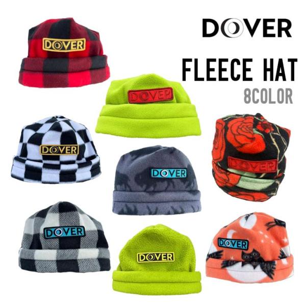 DOVER ドーバー FLEECE HAT フリース ハット 正規品 ビーニー ニット帽 フリース素...