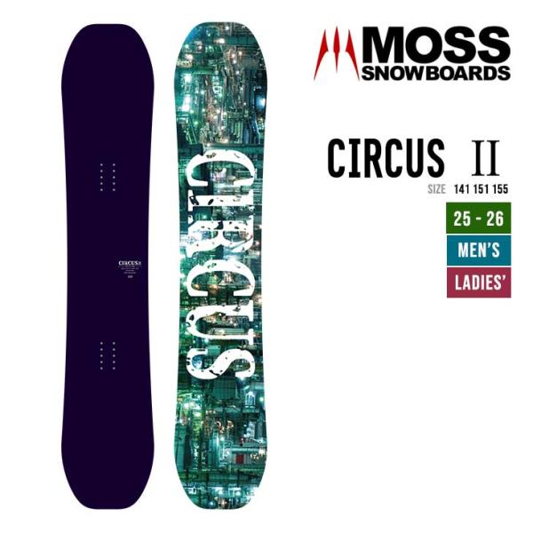 MOSS モス 25-26 CIRCUS II サーカス ツー 2025-2026 スノーボード フ...