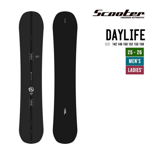 SCOOTER スクーター 25-26 DAYLIFE デイライフ 2025-2026 スノーボード...