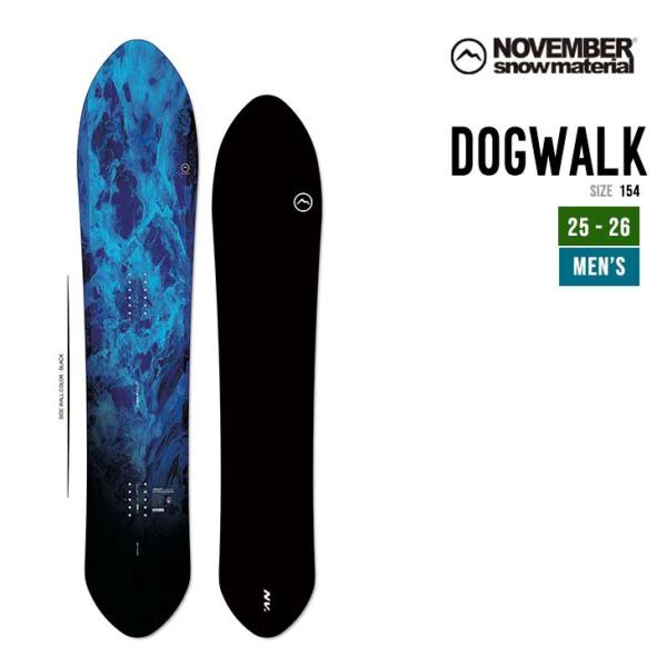 NOVEMBER ノベンバー 25-26 DOGWALK ドッグウォーク 2025-2026 スノー...