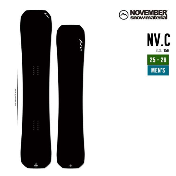 NOVEMBER ノベンバー 25-26 NV.C エヌブイシー 2025-2026 スノーボード ...