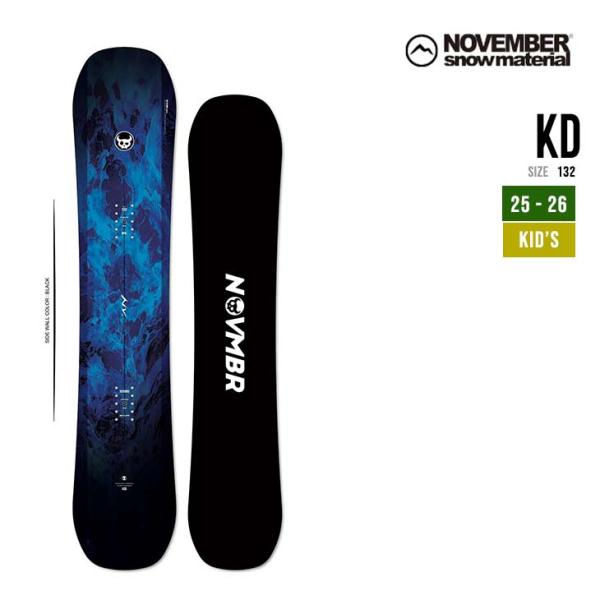 NOVEMBER ノベンバー 25-26 KD ケーディー 2025-2026 スノーボード フリー...