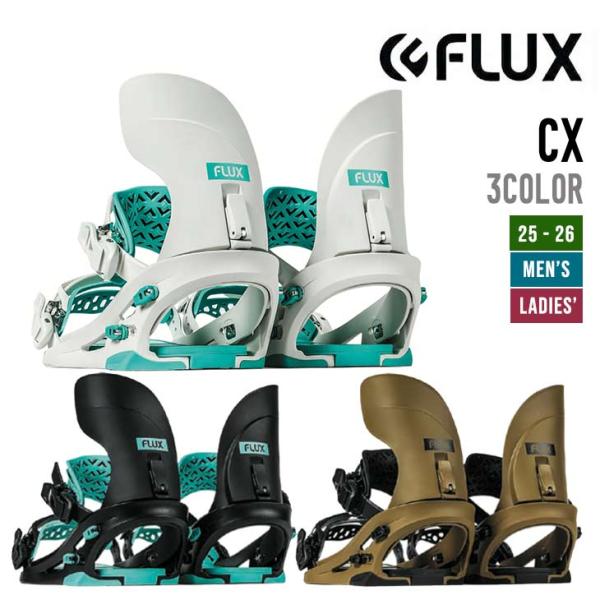 FLUX フラックス 25-26 CX シーエックス スノーボード バインディング ユニセックス 2...