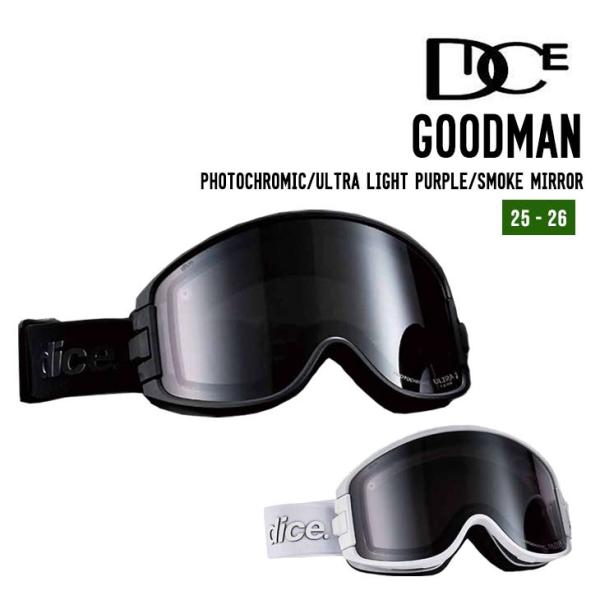 DICE ダイス 25-26 GOODMAN グッドマン スノーボード フォトクロミック 2025-...