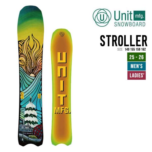 UNIT ユニット 25-26 STROLLER ストローラー スノーボード 2025-2026 ユ...