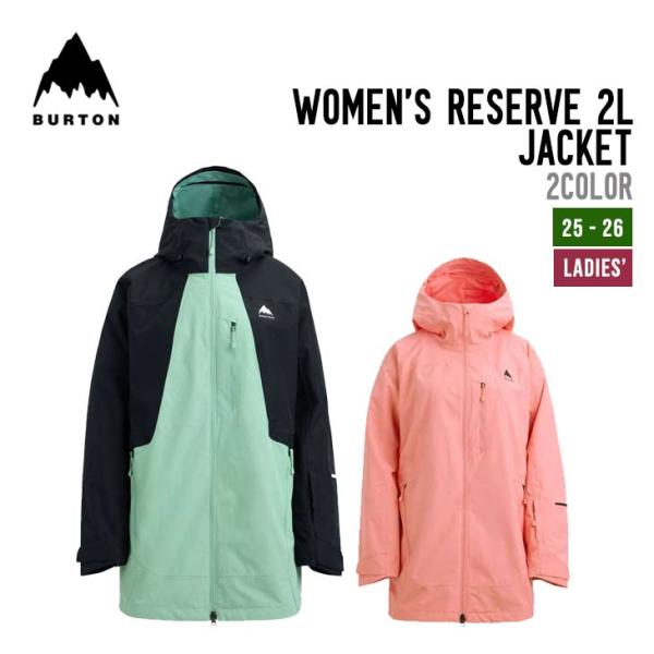 BURTON バートン 25-26 WOMEN RESERVE 2L JACKET スノーボード 正...