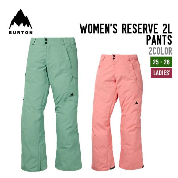 BURTON バートン 25-26 WOMEN RESERVE 2L PANTS スノーボード 正規...