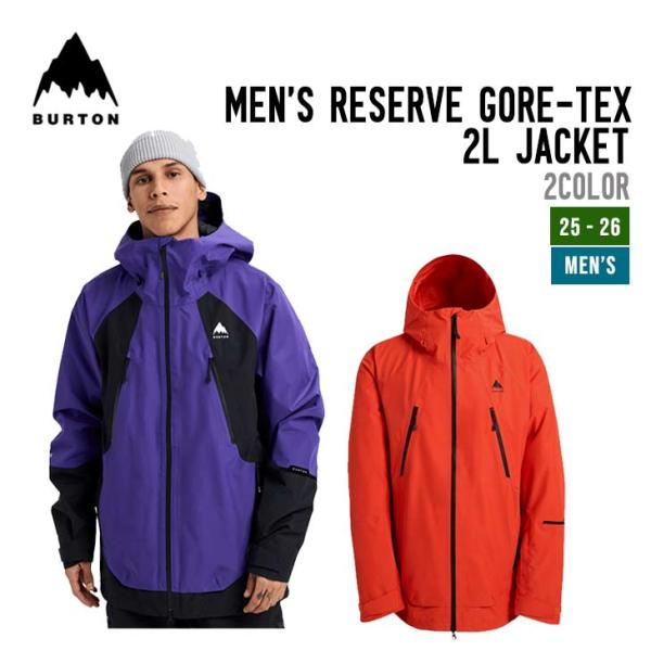 BURTON バートン 25-26 MEN RESERVE GORETEX 2L JACKET スノ...