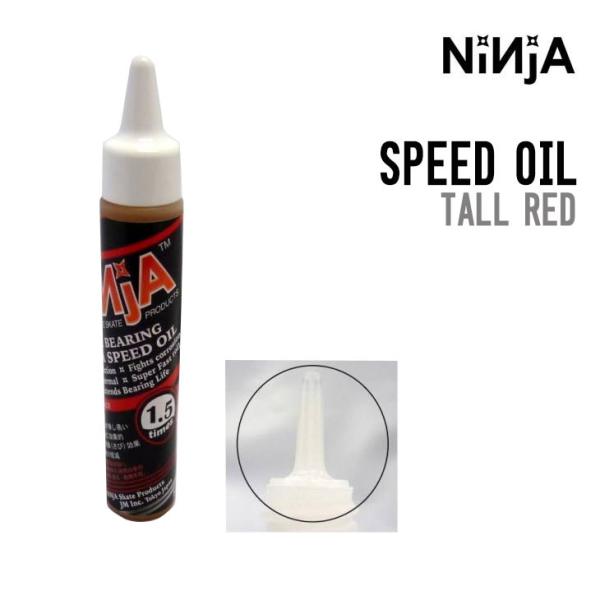 NINJA ニンジャ SPEED OIL TALL RED スピードオイル スケートボード スケボー...