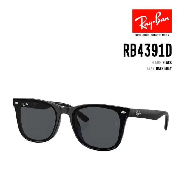 RAY-BAN レイバン RB4391D 601/87 正規品 サングラス ローブリッジフィット 正...