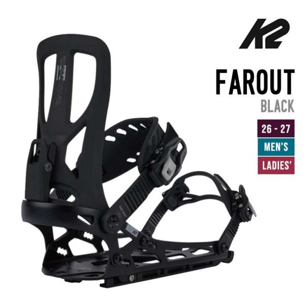 26-27 K2 ケーツー  FAROUT スノーボード ビンディング ファールアウト スノボ