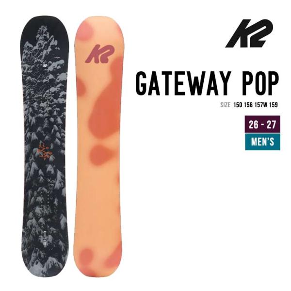 K2 26-27 ケイツー GATEWAY POP ゲートウェイポップ スノーボード スノボ Men...