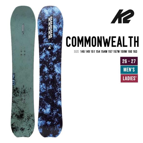 K2 26-27 ケイツー COMMONWEALTH コモンウェルス スノーボード スノボ Unis...