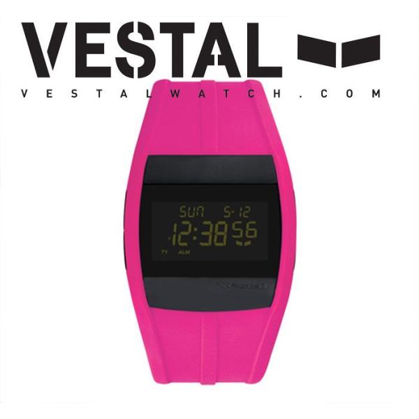 VESTAL ベスタル 腕時計 WATCH CRUSADER：PINK/BLACK