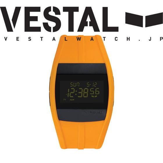 VESTAL ベスタル 腕時計  WATCH CRUSADER：ORANGE/BLACK
