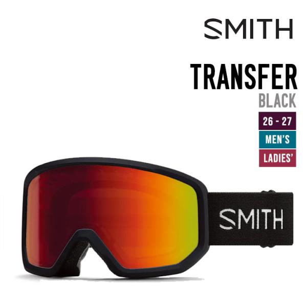 SMITH スミス 26-27 TRANSFER トランスファー ゴーグル 特典付