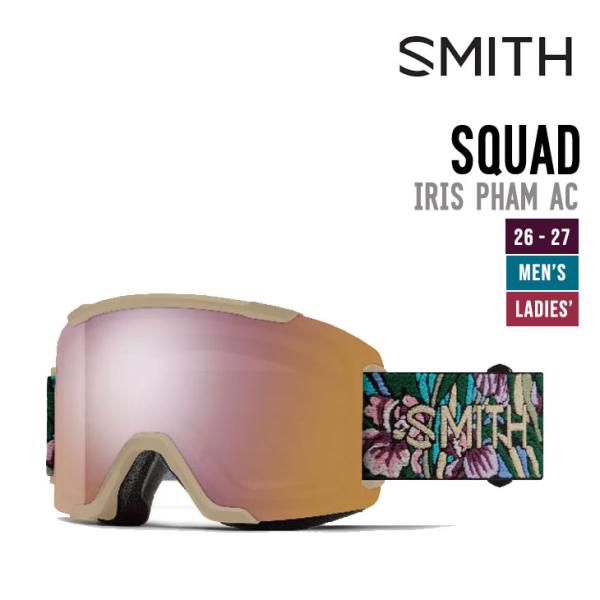SMITH スミス 26-27 SQUAD スカッド ゴーグル 特典付