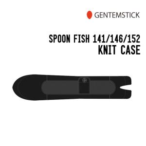 GENTEM STICK ゲンテンスティック SPOON FISH 141/146/152 KNIT CASE ニットケース｜sidecar
