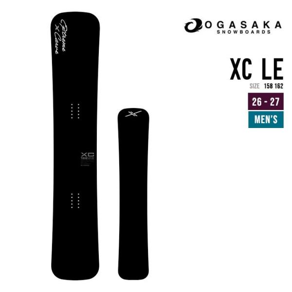 OGASAKA オガサカ 26-27 XC LE スノーボード 日本製 カービング スノボ  セミハ...