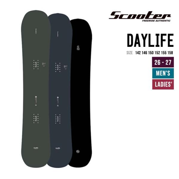 SCOOTER スクーター 26-27 DAYLIFE デイライフ スノーボード 2026-2027