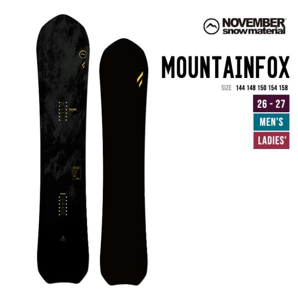 NOVEMBER ノベンバー 26-27 MOUNTAINFOX マウンテンフォックス スノーボード...