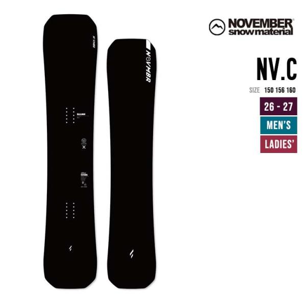 NOVEMBER ノベンバー 26-27 NV.C エヌブイシー スノーボード
