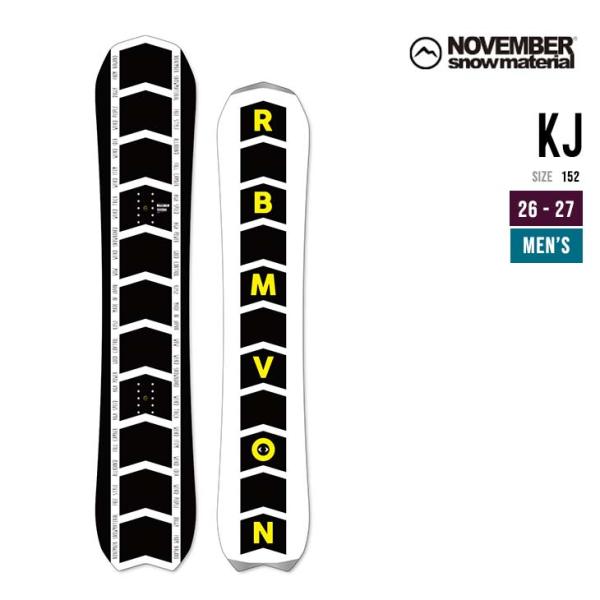 NOVEMBER ノベンバー 26-27 KJ ケージェー DOGGY モデル スノーボード