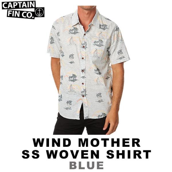 CAPTAIN FIN CO. キャプテンフィン WIND MOTHER SS WOVEN SHIR...