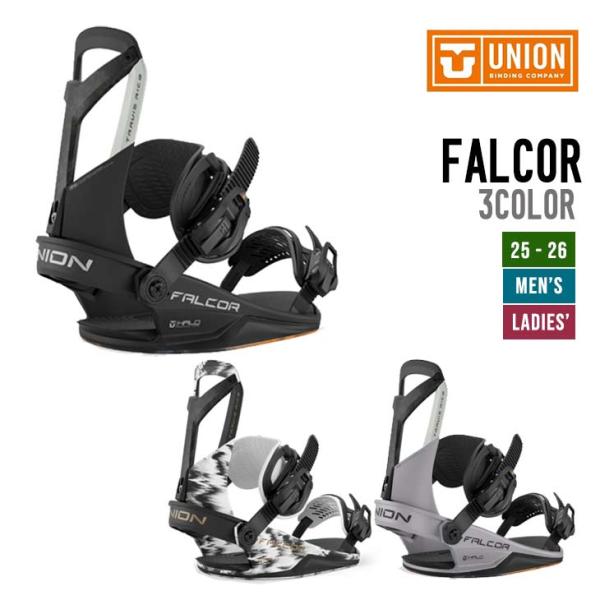 UNION ユニオン 25-26 FALCOR ファルコア 2025-2026 スノーボード ビンデ...