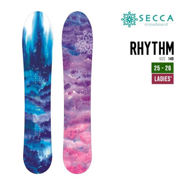SECCA セッカ 25-26 RHYTHM リズム スノーボード 2025-2026 レディース ...